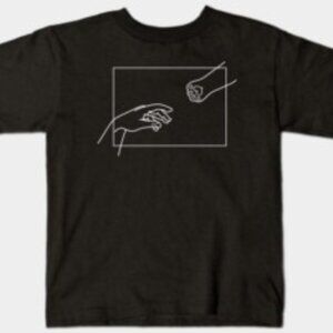 Cats Paw Hand Cat Line, Funny Art Cat TShirt, Graphic Tee